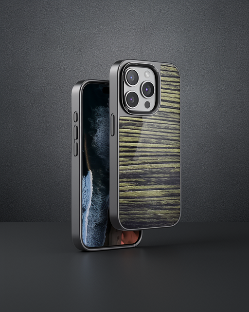 Venco Apple İphone 14 Pro Wave Kapak - Koyu Kahve