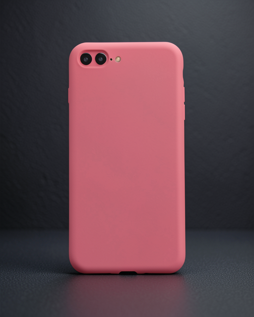 Apple İphone 7 Plus Kılıf First Silikon - Pembe