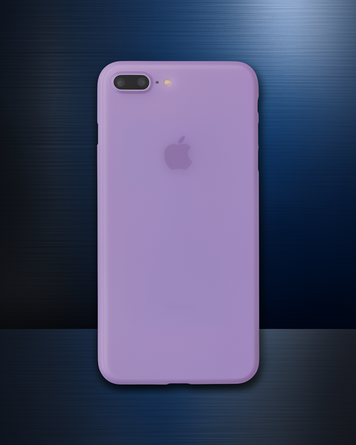 Apple İphone 7 Plus Kılıf Pp Ultra İnce Kapak - Mor