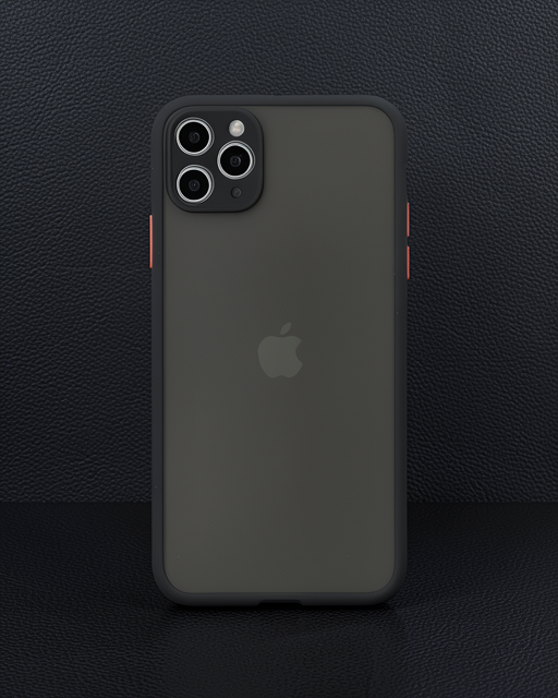 Apple İphone 11 Pro Max Kılıf Montreal Silikon Kapak - Siyah