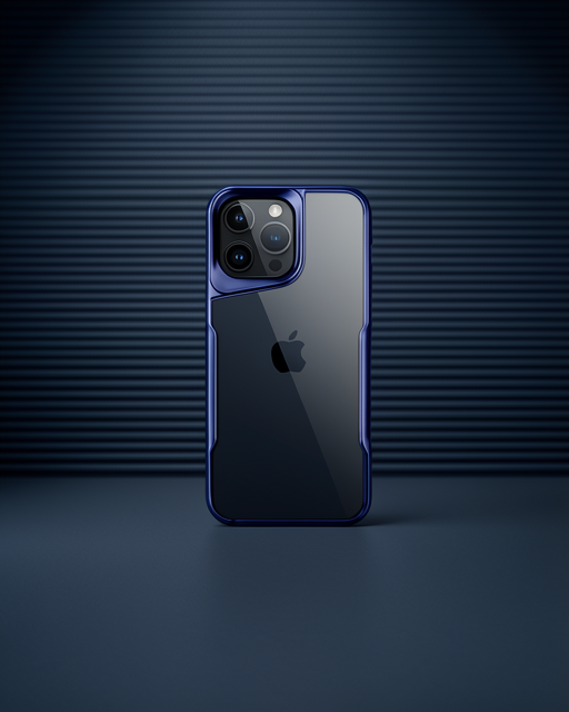 Apple İphone 16 Pro Kılıf Boyi Silikon Kapak - Lacivert
