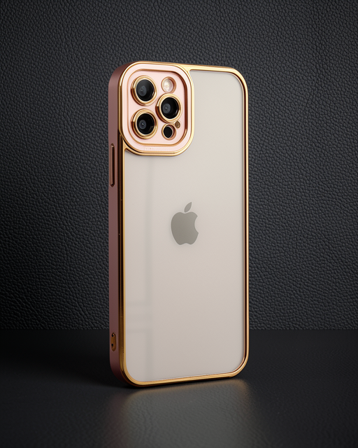 Apple İphone 12 Pro Kılıf Liva Lens Silikon - Rose