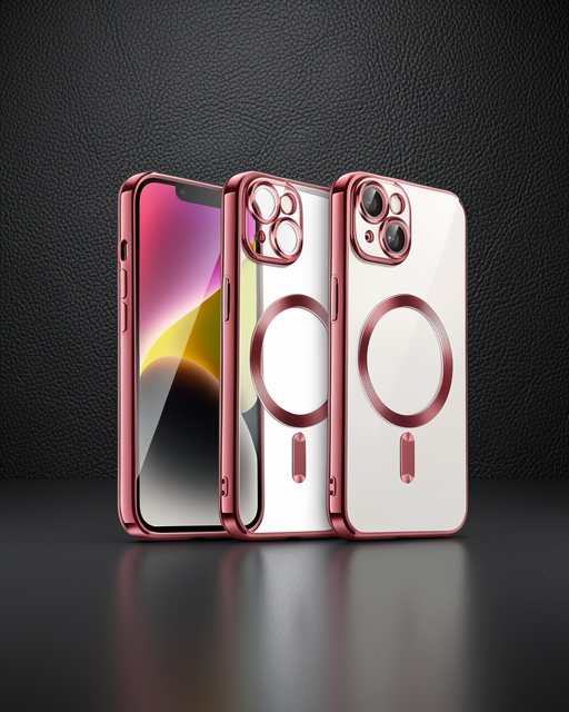 Apple İphone 13 Kılıf Kross Magneticsafe Kapak - Kırmızı