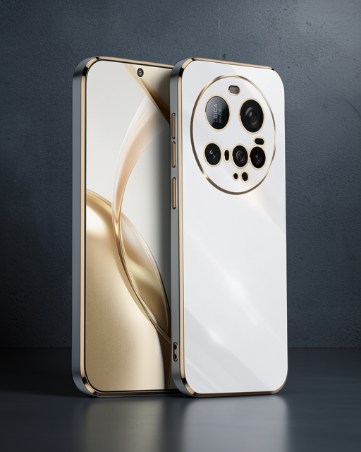 Xiaomi Mi 15 Ultra Kılıf Volet Silikon - Beyaz