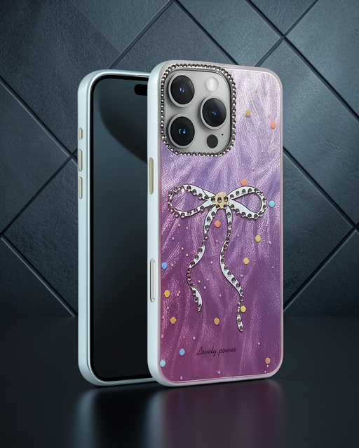 Apple İphone 16 Pro Kılıf Blade Aynalı Desenli Kapak - Desen 1
