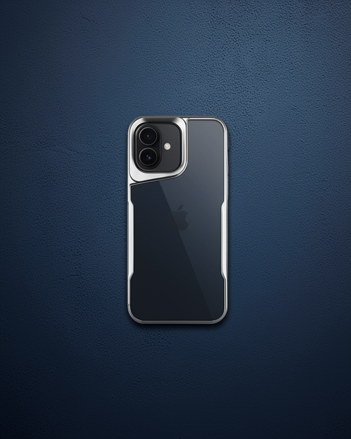 Apple İphone 16 Kılıf Boyi Silikon Kapak - Gümüş