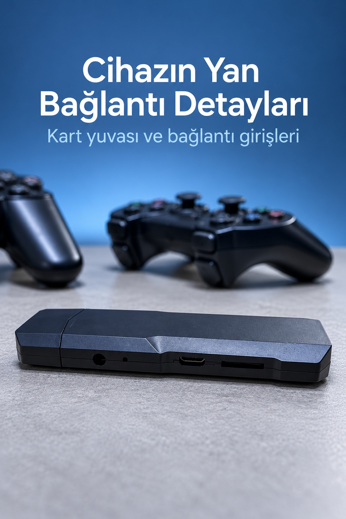 Kumanda ve Bağlantı Aksesuarlı TV Oyun Seti