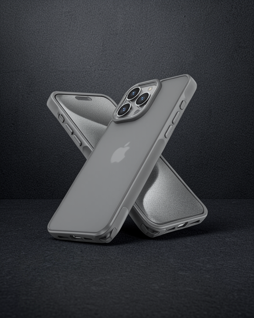 Apple İphone 13 Pro Max Kılıf Elegant Kapak - Titan Gri