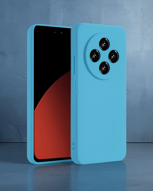 Xiaomi Redmi 14c Kılıf Nano İçi Kadife Silikon - Mavi