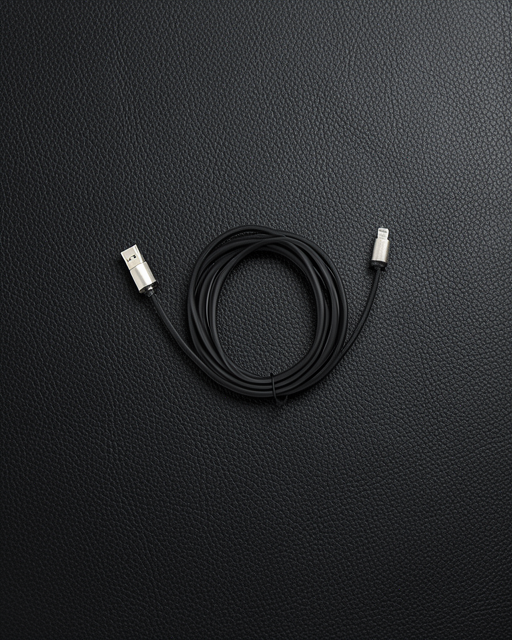 Usb To Lightning 3m Kablo - Siyah