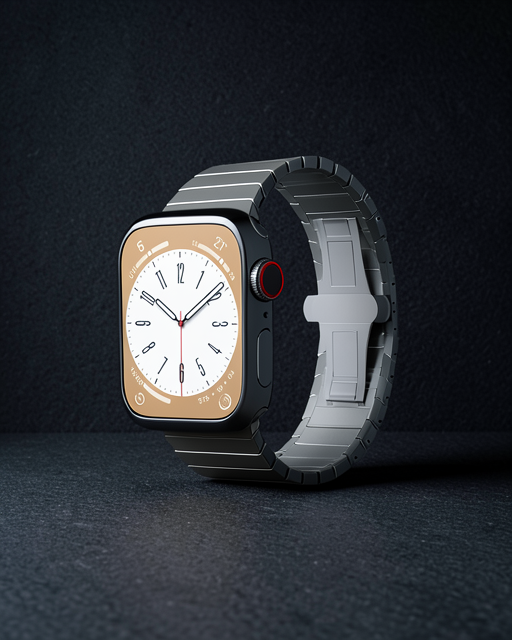 Apple Watch 42mm Kr413 Fine Steel Kordon (saat Değildir) - Yıldız Işığı
