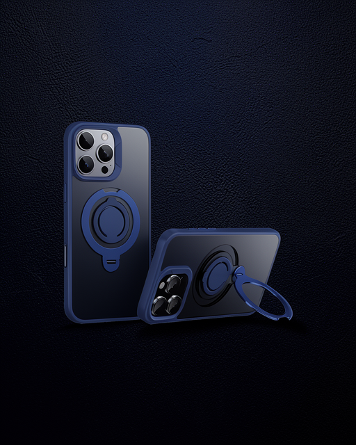 Joko Apple İphone 16 Pro Avatar 360 Dönen Magsafe Kapak - Lacivert