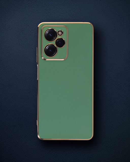 Xiaomi Poco X5 Pro 5g Kılıf Volet Silikon - Açık Yeşil