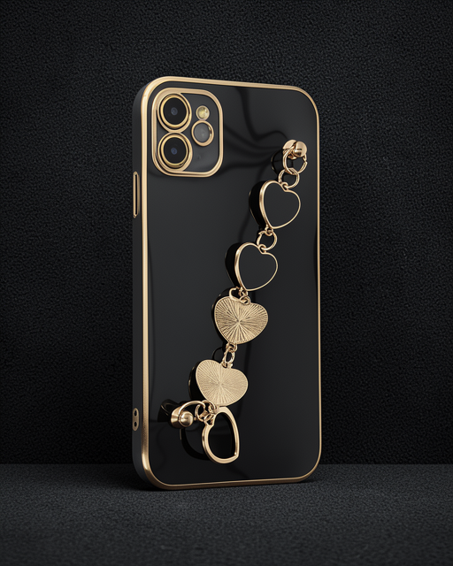 Apple İphone 12 Kılıf Esila Silikon - Siyah