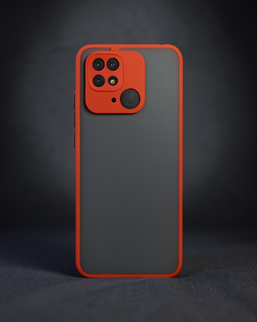 Xiaomi Redmi 10c Kılıf Montreal Silikon Kapak - Kırmızı