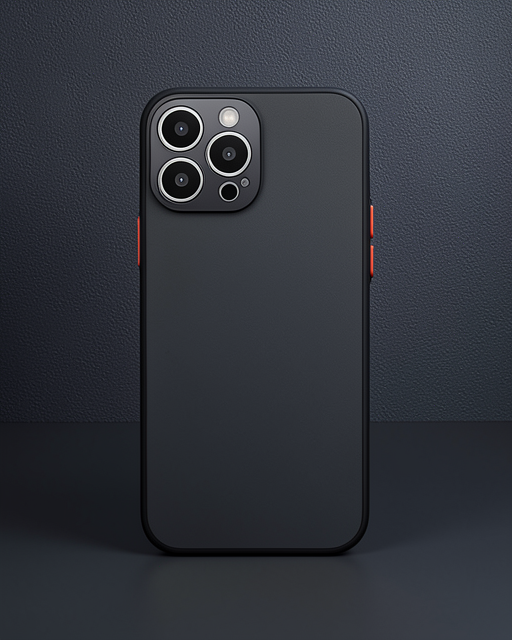 Apple İphone 15 Pro Kılıf Montreal Silikon Kapak - Siyah