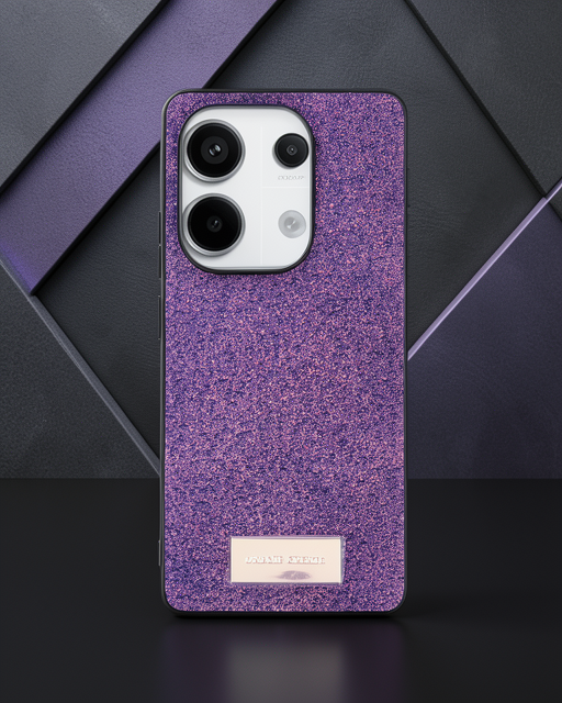 Onegif Xiaomi Redmi Note 13 Pro 4g Bright Simli Kapak - Derin Mor