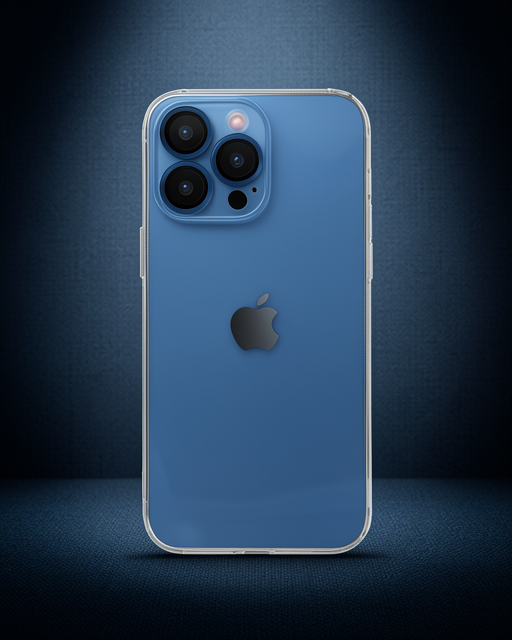Apple İphone 13 Pro Kılıf Luko Lens Silikon - Sierra Blue
