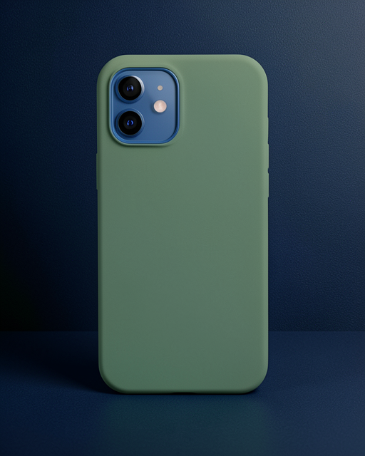 Apple İphone 12 Kılıf Lansman Legant Silikon - Yeşil