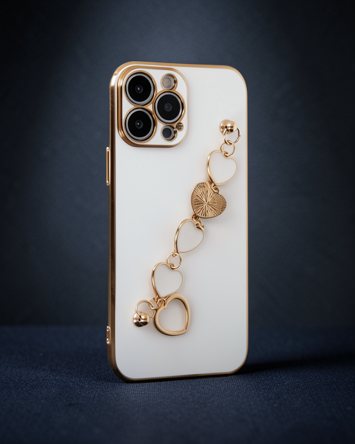 Apple İphone 14 Pro Max Kılıf Esila Silikon - Beyaz
