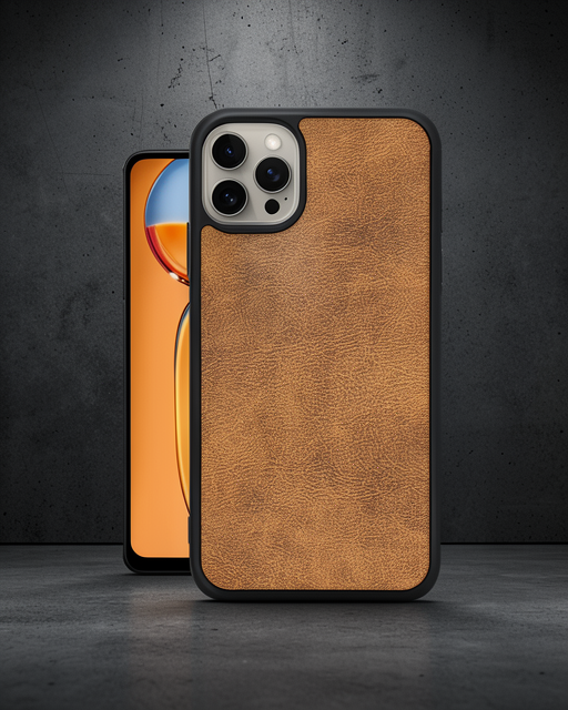 Apple İphone 15 Pro Kılıf Aras Deri Kapak - Taba