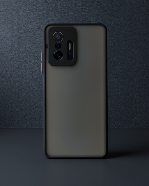 Xiaomi Mi 11t Pro Kılıf Montreal Silikon Kapak - Siyah