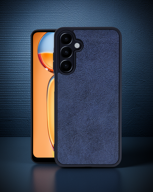 Samsung Galaxy A25 5g Kılıf Aras Deri Kapak - Lacivert