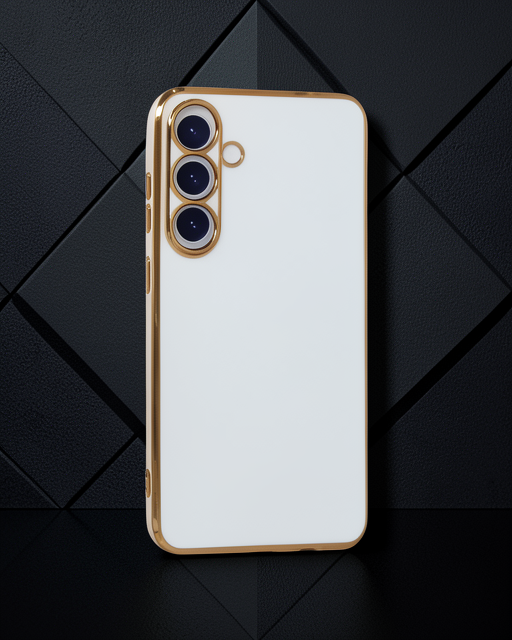 Samsung Galaxy S24 Plus Kılıf Volet Silikon - Beyaz