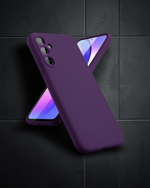 Samsung Galaxy A24 4g Kılıf First Silikon - Mor