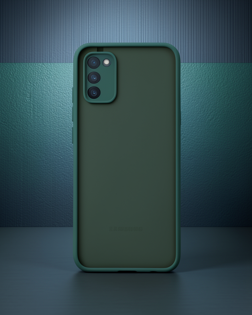 Samsung Galaxy A02s Kılıf Montreal Silikon Kapak - Yeşil