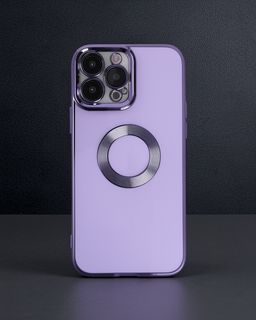 Apple İphone 14 Pro Kılıf Slot Silikon - Mor