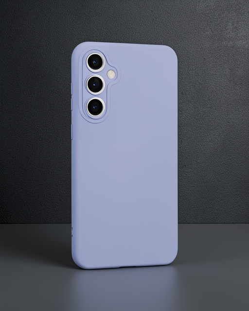 Samsung Galaxy S24 Kılıf Nano İçi Kadife Silikon - Lila