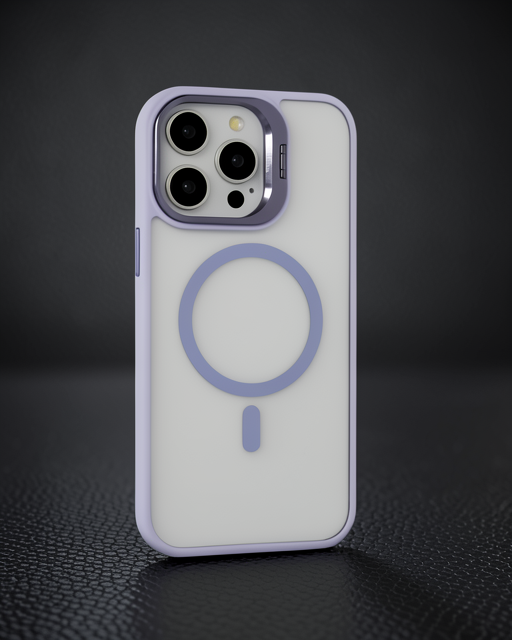 Joko Apple İphone 15 Pro Max Kılıf Roblox Lens Magsafe Standlı Kapak - Lila
