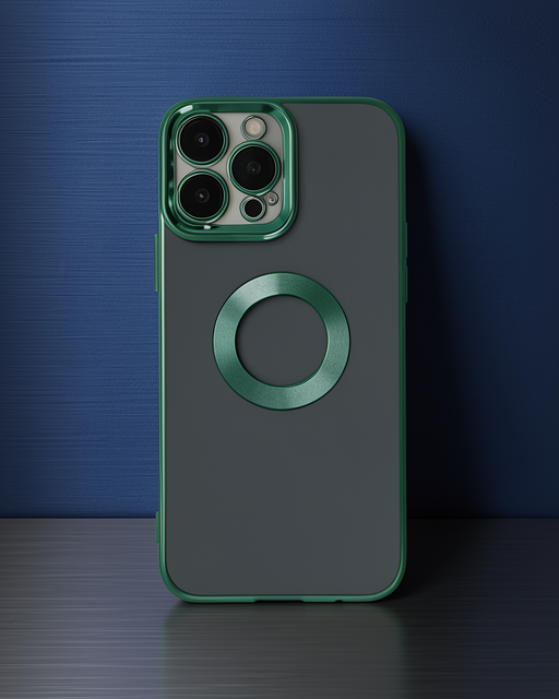 Apple İphone 14 Pro Kılıf Slot Silikon - Köknar Yeşili