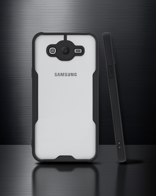 Samsung Galaxy J7 Kılıf Platin Silikon - Siyah