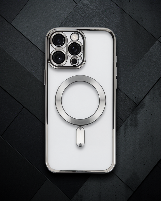 Apple İphone 16 Pro Max Kılıf Kross Magneticsafe Kapak - Titan Gri
