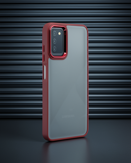 Samsung Galaxy A03s Kılıf Dora Kapak - Kırmızı