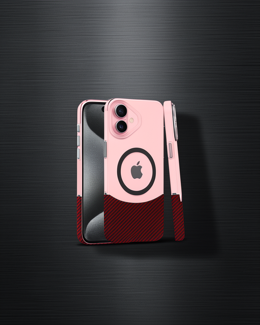 Joko Apple İphone 16 Plus Carbon Puzzle Magsafe Kapak - Pembe