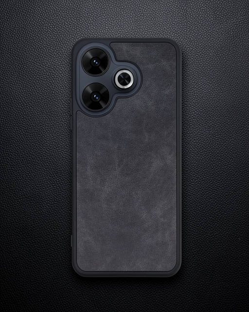 Xiaomi Redmi 13 4g Kılıf Aras Deri Kapak - Siyah