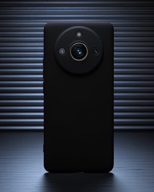 Realme 11 Pro Kılıf Nano İçi Kadife Silikon - Siyah
