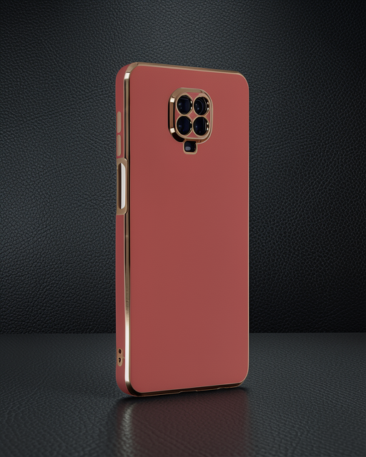 Xiaomi Redmi Note 9 Pro Kılıf Volet Silikon - Kırmızı