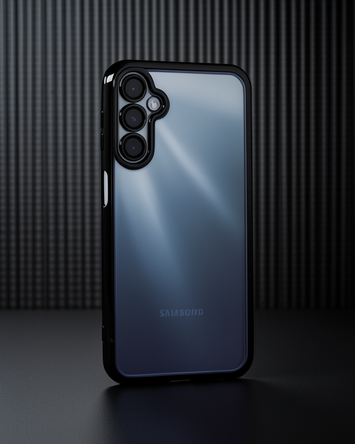 Samsung Galaxy A35 5g Kılıf Razer Lensli Silikon - Siyah