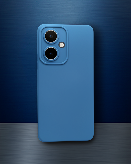 Vivo Y27 Kılıf Nano İçi Kadife Silikon - Mavi