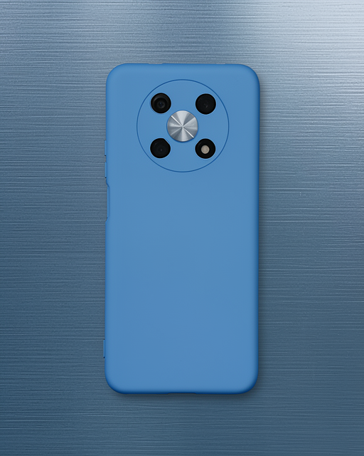 Huawei Nova Y90 Kılıf Nano İçi Kadife Silikon - Mavi