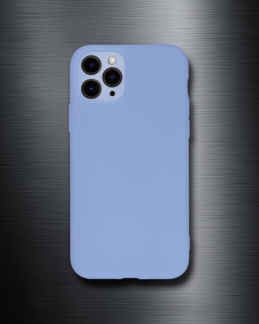 Apple İphone 11 Pro Kılıf Nano İçi Kadife Silikon- Lila