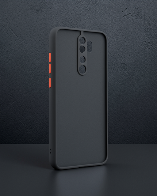 Xiaomi Redmi Note 8 Pro Kılıf Montreal Silikon Kapak - Siyah