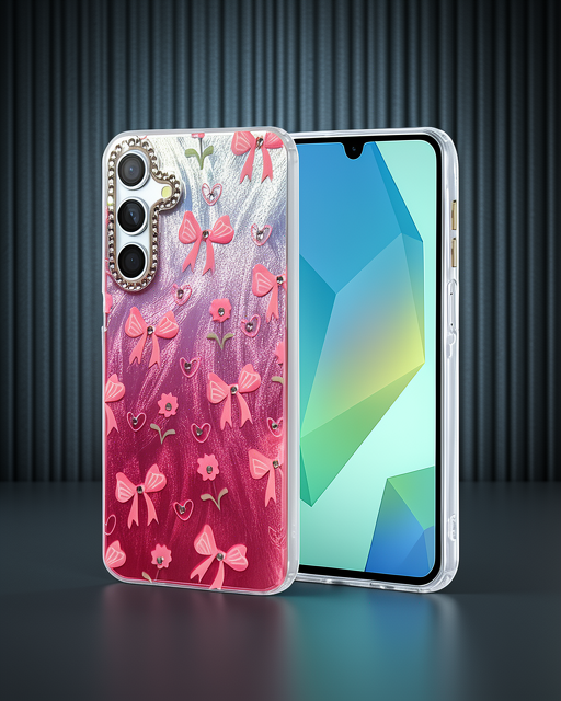 Samsung Galaxy A25 5g Kılıf Blade Aynalı Desenli Kapak - Desen 3