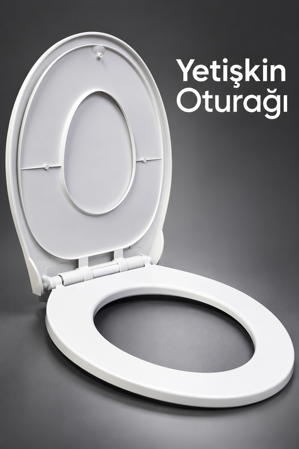 Çift Kullanımlı Çocuk ve Yetişkin Klozet Kapağı