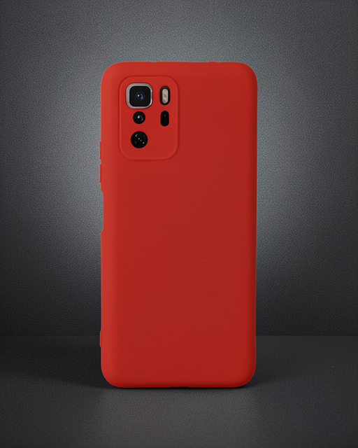 Xiaomi Poco X3 Gt Kılıf Nano İçi Kadife Silikon - Kırmızı