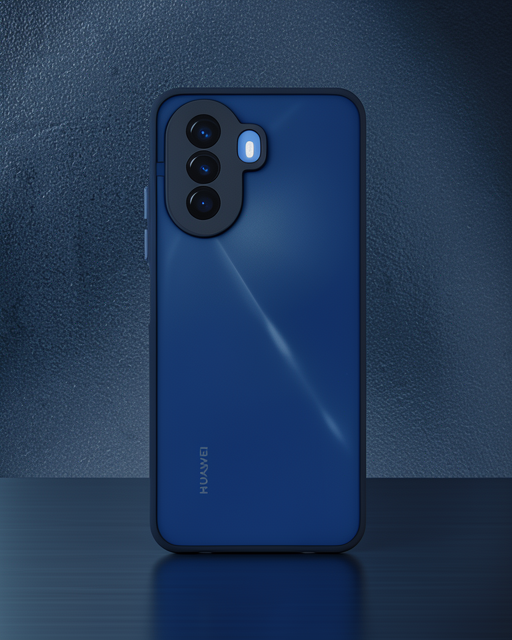 Huawei Nova Y70 Kılıf Montreal Silikon Kapak - Lacivert